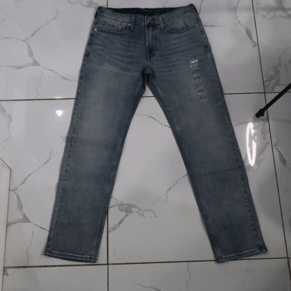 PacSun Straight Denim Light Wash Jeans - Men's Size 30x30 - New with‎ Tags - Picture 1 of 5